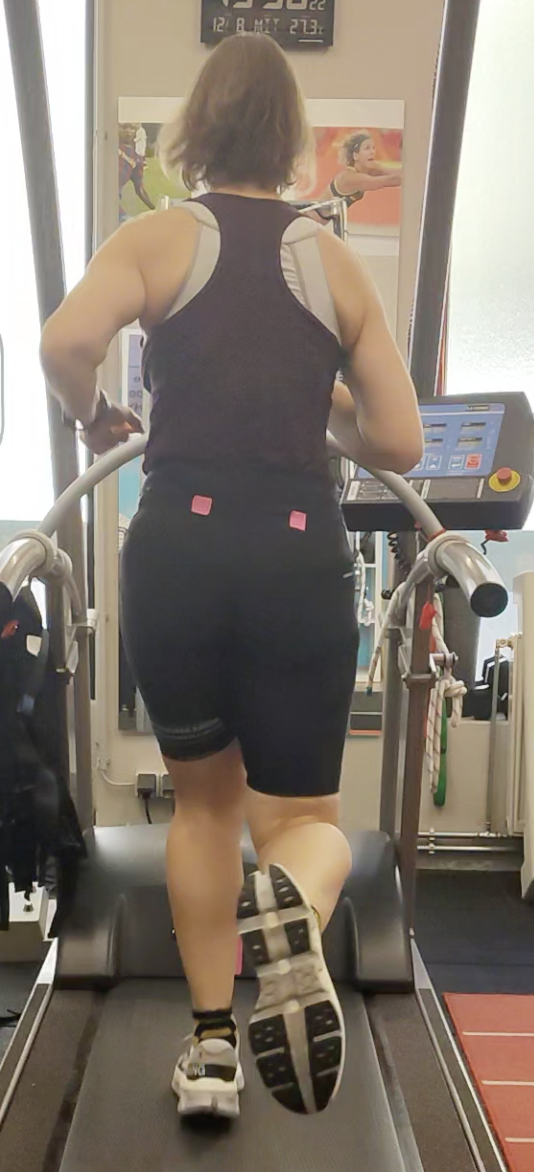 Biomechanische Analyse einer Läuferin